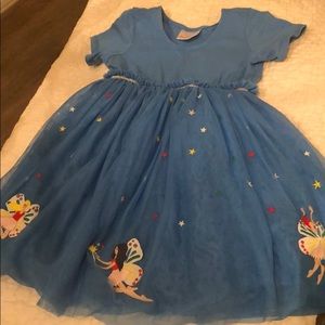 Hanna Andersson blue tulle fairy dress